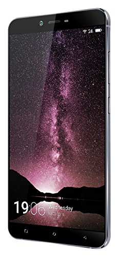 Weimei Weplus - Smartphone de 5.5" (Octa Core 1.3GHz, cámara Trasera 13 MP, cámara Frontal 5 MP, 3 GB de RAM, Dual SIM, Memoria Interna de 32 GB, Octa Core 1.3GHz, WeOS Android 5.1) Gris