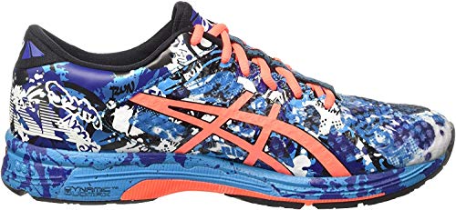 ASICS - Gel-Noosa Tri 11, Zapatillas de Running Hombre, Azul (Island Blue/Flash Coral/Black 4006), 45 EU