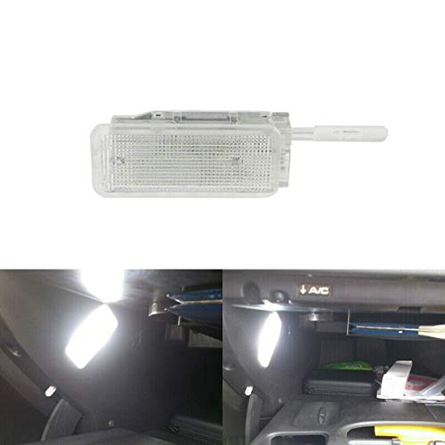 Luz LED de interior para caja de guantera C`itroen C2 C3 C5 C6 Pe-ugeot 1007/406 NEW/206 (T1) 12 V LED lámpara de maletero