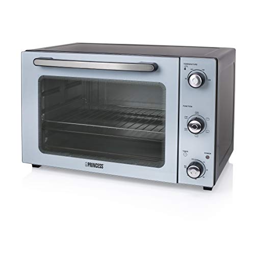 Princess 01.112754.01.001 - Horno de Convección, 1800 W, 45 litros, Color Plateado