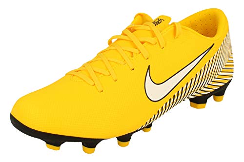 Nike Vapor XII Academy Neymar MG, Zapatillas de Fútbol para Hombre, Amarillo (Gelb/Schwarz Gelb/Schwarz), 44 EU