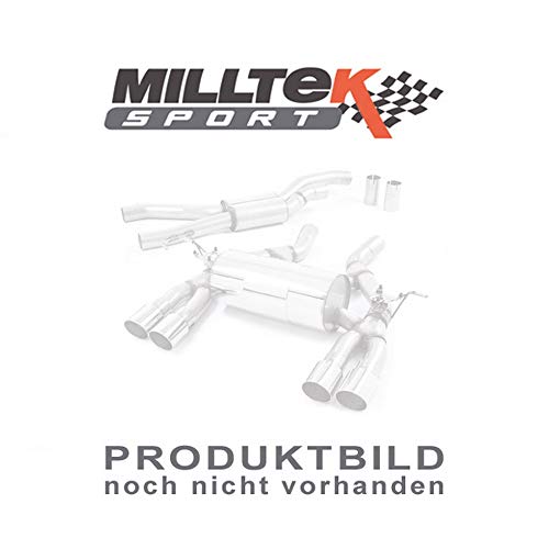 Sport Exhaust Milltek SSXVW201 back cat system | DPF (TÜV) compatible: T5 California 2.5 TDI Hochdach (96 kW /131 PS) | HSN: 0603 | TSN: 691 | T5 California (7H) 4-Türer Bus Comfortline