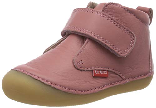 Kickers Sabio, Botas Unisex bebé, Rosa (Rose Antique Perm 132), 22 EU