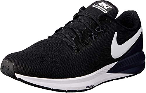 Nike Air Zoom Structure 22, Zapatillas de Entrenamiento para Hombre, Negro (Black/White/Gridiron 002), 42.5 EU