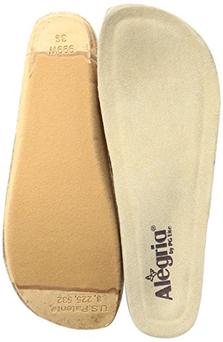 Alegria Women's Wide Replacement Insole Tan 36 W EU