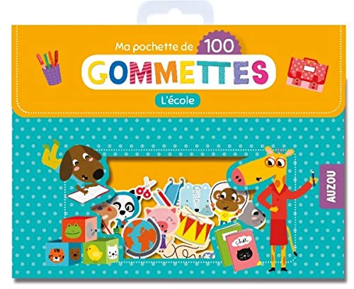 Ma pochette de 100 gommettes : L'école (Ma pochette de gommettes)