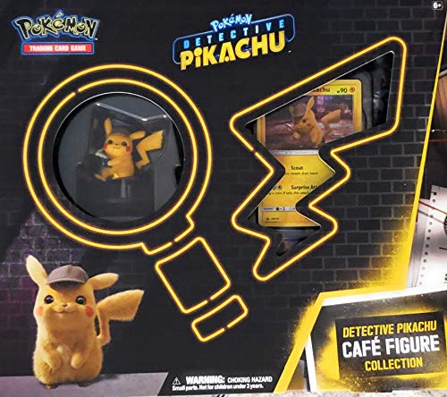 Pokémon POK80637 TCG: Detective Pikachu Cafe Colección de figuras, varios colores , color/modelo surtido