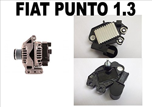 Alternador regulador para Fiat Punto 1.3 2009 2010 2011 2012 2013 2014 2015 2016 Hatchback