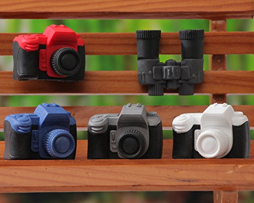 Iwako cámara y prismáticos japoneses Borradores (5 piezas) de Japón