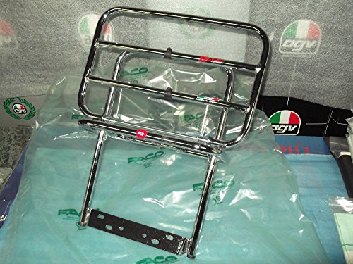 Portaequipajes Trasero Cromado Piaggio Vespa PX-PE/PX Disco/PX LML Star 2T 4T