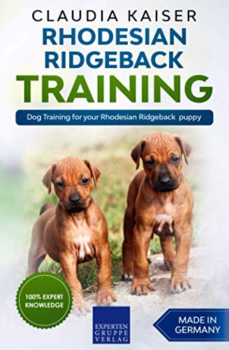 Rhodesian Ridgeback Training: Dog Training for your Rhodesian Ridgeback puppy