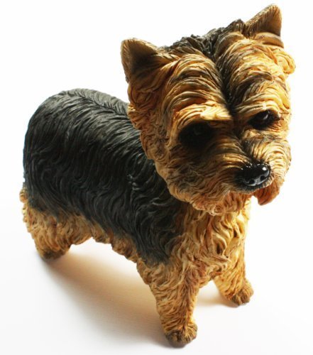 perro Studies - Walkies GAMA Yorkshire Terrier Estatuilla de, de Leonardo, Diseñado en Inglaterra, EN CAJA DE REGALO, tamaño 12cm largo x 9cm de alto