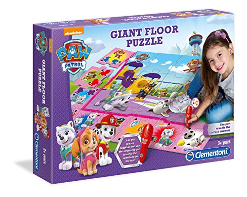 Clementoni Rompecabezas Gigante de Suelo-Paw Patrol Girl, Multicolor (61825)