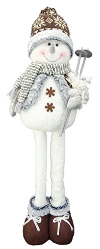 Christmas Concepts® Muñeco de Nieve Winter Wonderland Decoraciones de Navidad (25", Telescopic Wooly Hat)