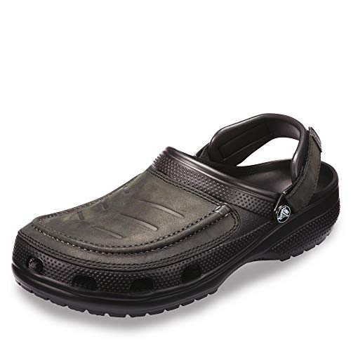 Crocs Yukon Vista Clog M, Zuecos para Hombre, Negro (Black/Black 060), 41/42 EU