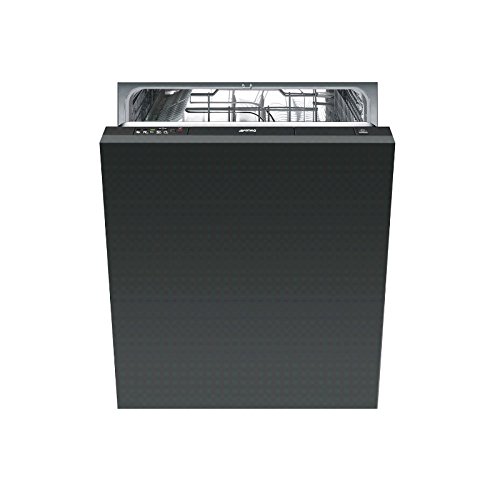 Smeg STE521 Totalmente integrado 12cubiertos A+ lavavajilla - Lavavajillas (Totalmente integrado, Negro, Botones, Condensación, 12 cubiertos, 49 dB)