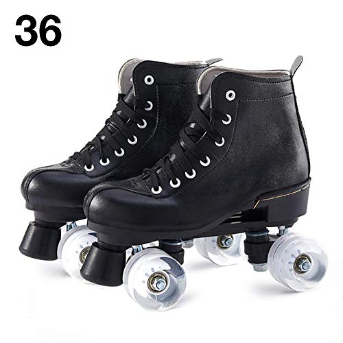 Urben Life Patines De Ruedas/Disco Roller Tamaños 36-44 - Patines De Ruedas Disco Patín Patines De Interior Al Aire Libre Artístico, Negro