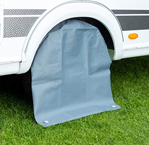 Cartrend 10685 Caravan-Funda Protectora para Ruedas (tamaño XL, para neumáticos de 15 a 17 Pulgadas)