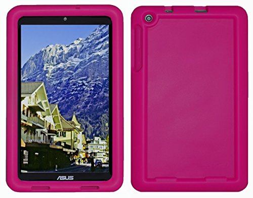 BobjGear - Carcasa resistente para tablet ASUS MeMO Pad 8 (ME181C, ME181CX, K011, MG8, MG181C, MG181CX) y ASUS VivoTab 8 (M81C, K01G) - funda protectora (Rosa)