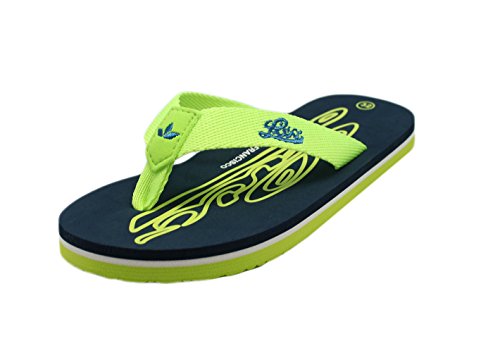 Lico Flamenco, Zapatos de Playa y Piscina Unisex Niños, Azul (Marine/Lemon Lot), 35 EU