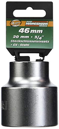 Mannesmann - M19446 - Cabeza de llave de vaso de 3/4", 46 mm, DIN3124,