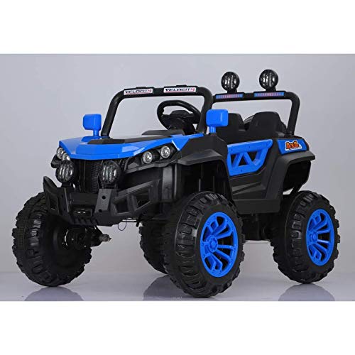 ATAA Buggy Rodeo 4x4 - Azul - Coche eléctrico para niños con tracción a Las 4 Ruedas, Mando Remoto, App móvil y Dos Asientos.