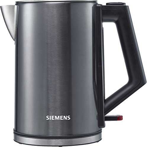 Siemens TW71005 - Hervidor eléctrico, 1.7 l, color plateado