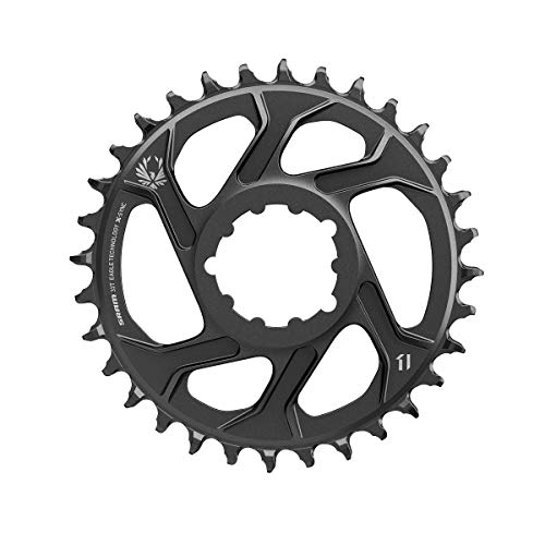 SRAM Apex Platos, Unisex Adulto, Negro, estándar