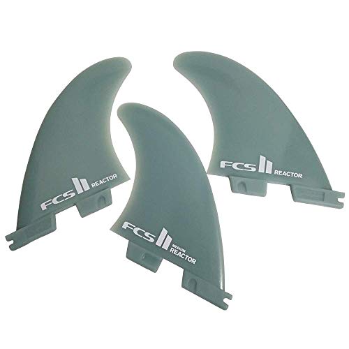 UPSURF FCS II Ejecutante/Reactor Vaso Flexionar Tabla de Surf 2Aletas & Tri Aletas para Surf Board - Medio (Reactor 3Fins)