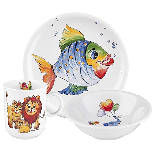 Seltmann Weiden 001728601 Vajilla Infantil, Porcelana, Multicolor, 21 x 19 x 20 cm