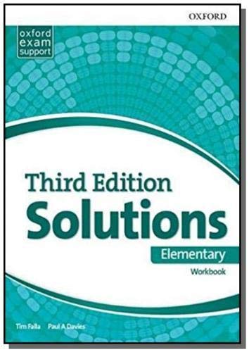 Elementary Workbook (Solutions:)