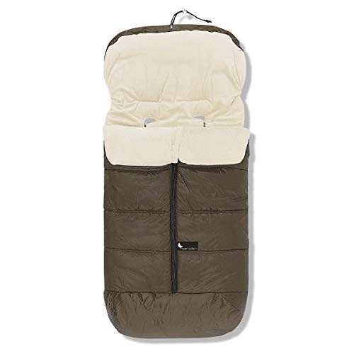 Interbaby 10024-00 - Saco de abrigo universal, Chocolate