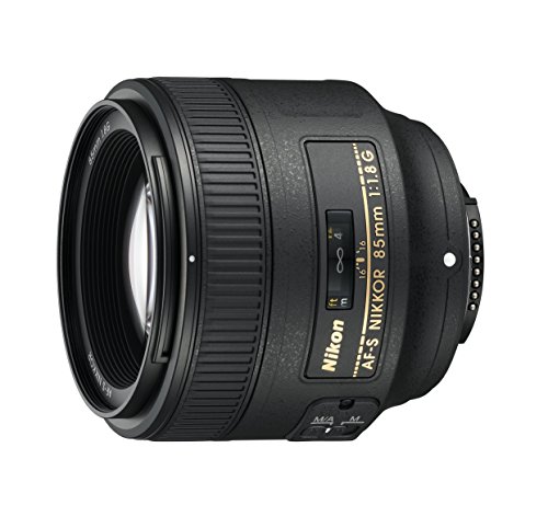 Nikon AF-S NIKKOR - Objetivo de 85 mm f/1.8G, Color Negro