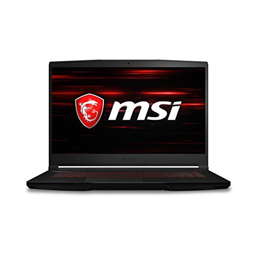 MSI GF63 Thin 10SCXR-042XES - Ordenador portátil de 15.6" FullHD (Intel i7-10750H, 16GB RAM, 1TB SSD, Nvidia GTX1650-4GB , Sin sistema operativo) Negro - Teclado QWERTY Español