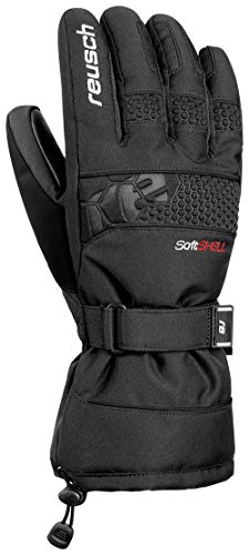 Reusch Connor R-Tex XT 9 Esquiar, Snowboard Guantes Masculino Negro - Guantes de Deporte de Invierno (Esquiar, Snowboard, Guantes, Masculino, Cómodo, Invierno, Negro)