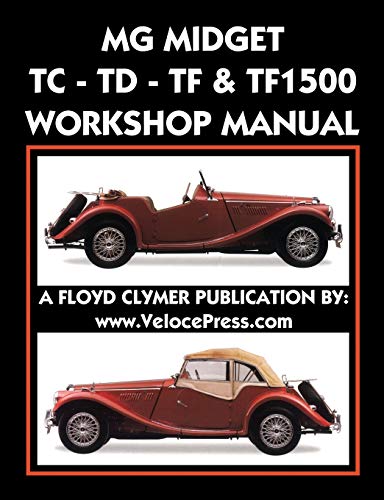 MG MIDGET TC-TD-TF-TF1500 WORKSHOP MANUAL