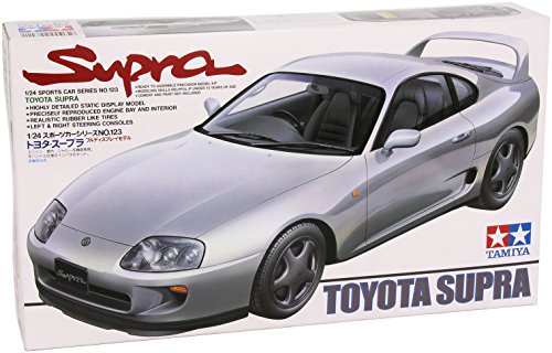 Tamiya Sports Car Model No.123 Toyota Supra 24123 Escala 01:24 [Importado de Japón]