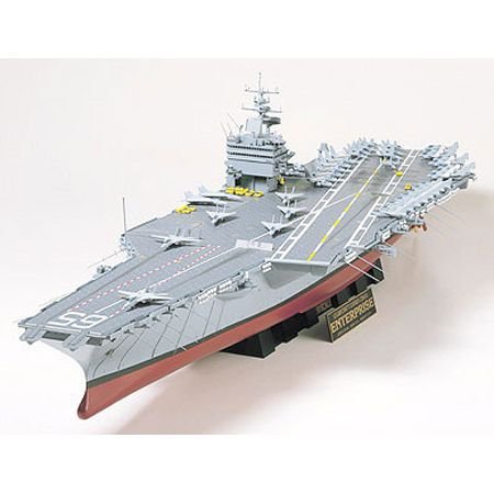 Tamiya 300078007 - Maqueta del portaaviones US CVN-65 Enterprise (Escala: 1:350)