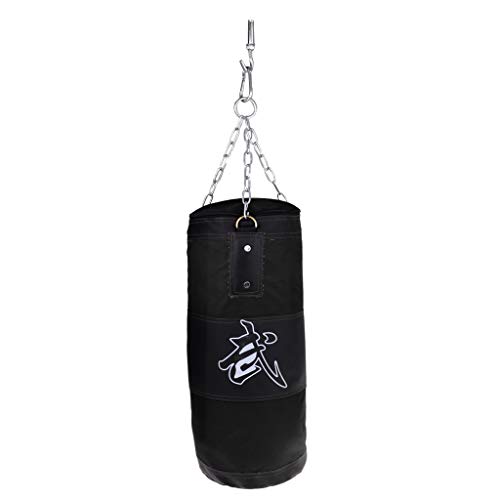 perfk Funda de Saco Terreno para Arena para Práctica de Artes Marciales, Saco Vacío para Ejercicio de Boxeo, MMA, Artes Marciales