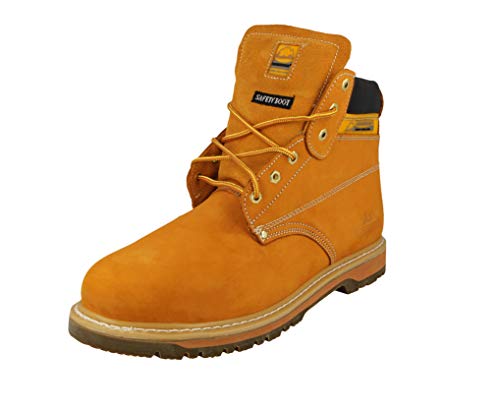 Footwear Sensation - Calzado de protección para hombre, color Amarillo, talla 42 EU