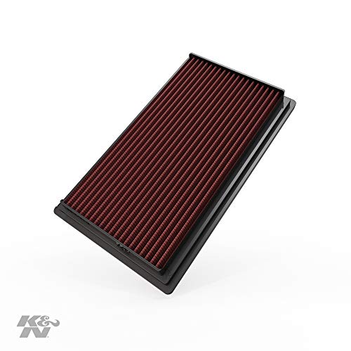 K&N 33-2031-2 Filtro de Aire Coche, Lavable y Reutilizable