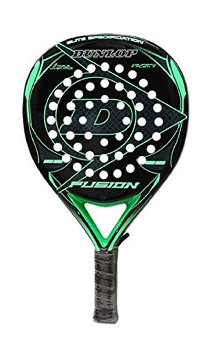 DUNLOP Padel Pala Fusion Elite Green 355grs 38mm