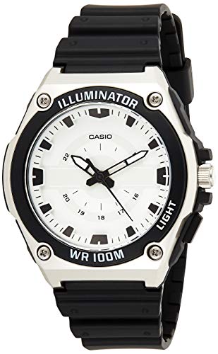 Casio Reloj Analógico para Hombre de Cuarzo con Correa en Resina MWC-100H-7AVEF