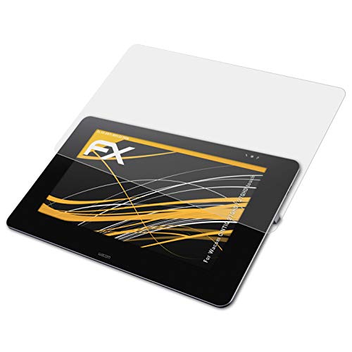 atFoliX Película Protectora Compatible con Wacom CINTIQ 27QHD / 27QHD Touch Lámina Protectora de Pantalla, antirreflejos y amortiguadores FX Protector Película (2X)