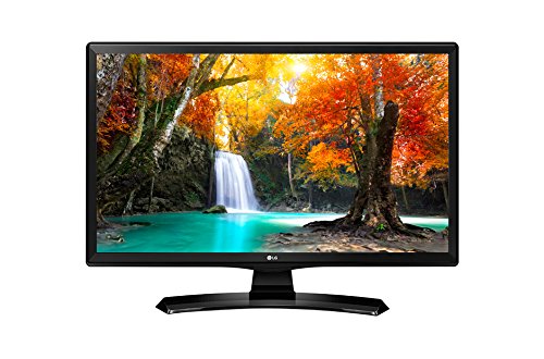 LG 24MT49S-PZ - Monitor TV de 24" (60 cm, Smart TV LED HD, 1366 x 768 Pixels, Modo Cine, Modo Juego), Color Negro Brillante