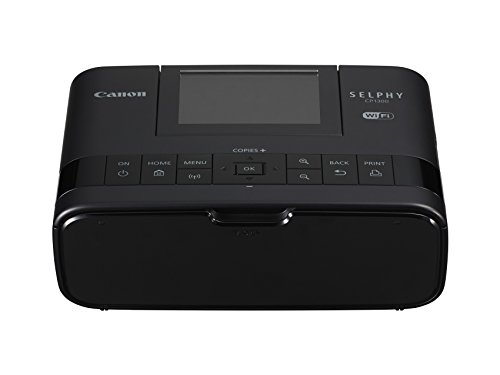 Canon SELPHY CP1300 Impresora de Foto Pintar por sublimación WiFi - Impresora fotográfica (Pintar por sublimación, Cassette, LCD, 8,13 cm (3.2"), Negro, Hogar y Oficina)