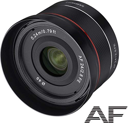 Samyang SA7061 - Objetivo AF 24 mm F2.8 para cámaras sin Espejo Sony-E