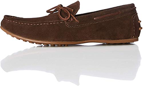 find. Mocasines de Ante estilo Naútico para Hombre, Marrón (Brown), 45/46 EU