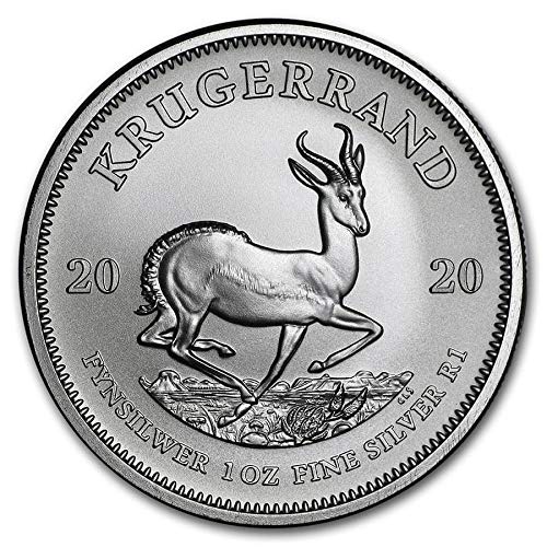2020 1 oz Krugerrand Sudáfrica Moneda de Plata
