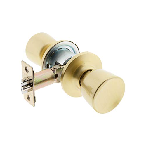 Tesa Assa Abloy,3501APU0LM,Juego de pomos Tulipa,Latón Mate